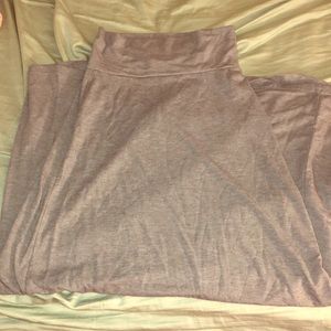 Grey maxi skirt